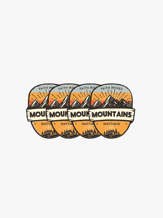 Mountains Sticker