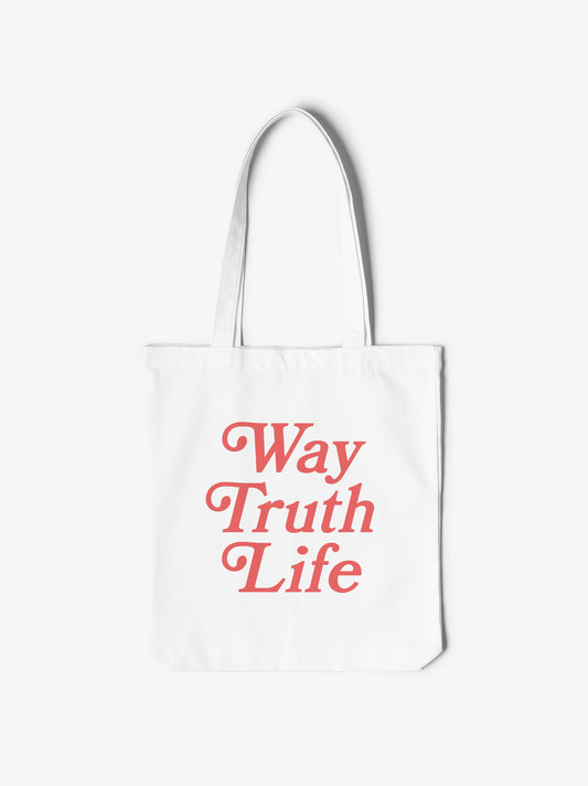 Way Truth Life Tote Bag